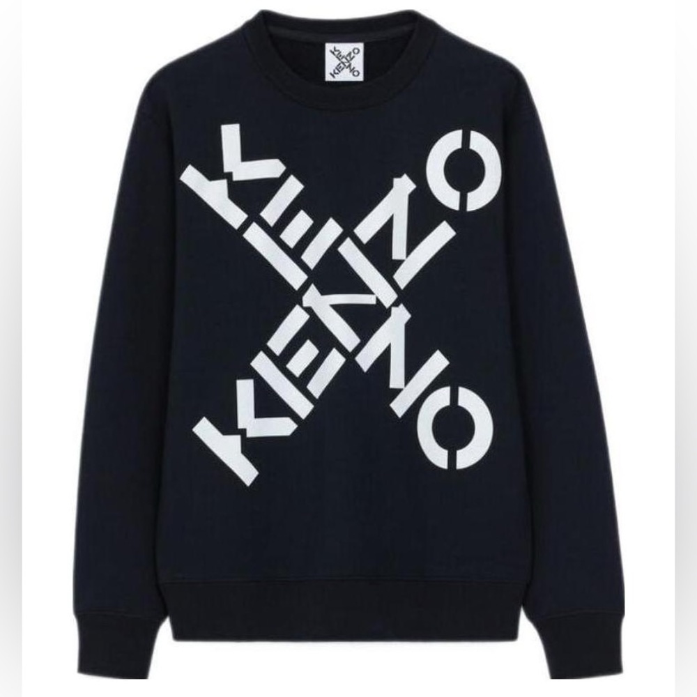 Kenzo Black Crewneck Sweater‎